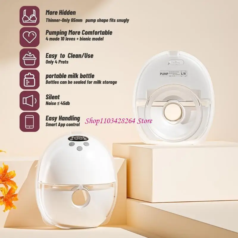 portable-wearable-breast-pump-smarts-app-control-9-adjustable-suction-modes-discreet-hand-design-rechargeable-long-battery