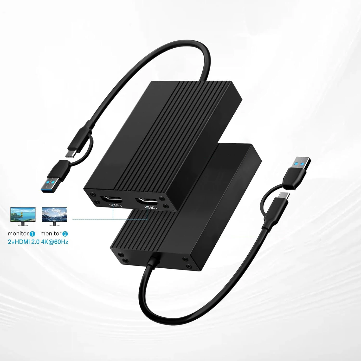 

Multi-Stream Transport USB HUB Displaylink Extended Display HDTV M4 MST Protocol Type c Docking Station for Screen Mirroring