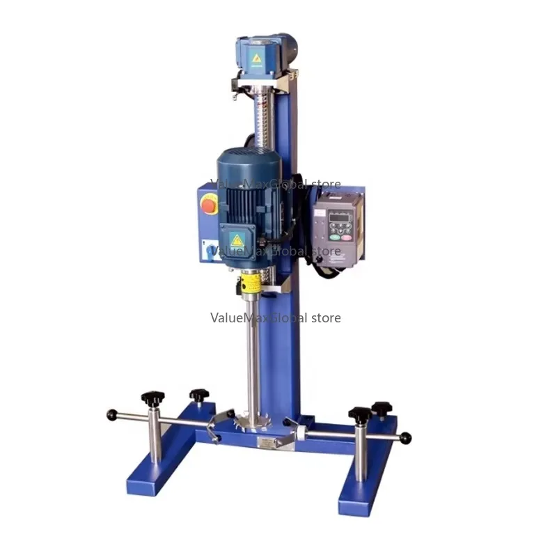 Small Lab High-speed Dispersion Homogenizer for Paint Cosmetics High Shear Dispersion Emulsifier Dispersing Machine