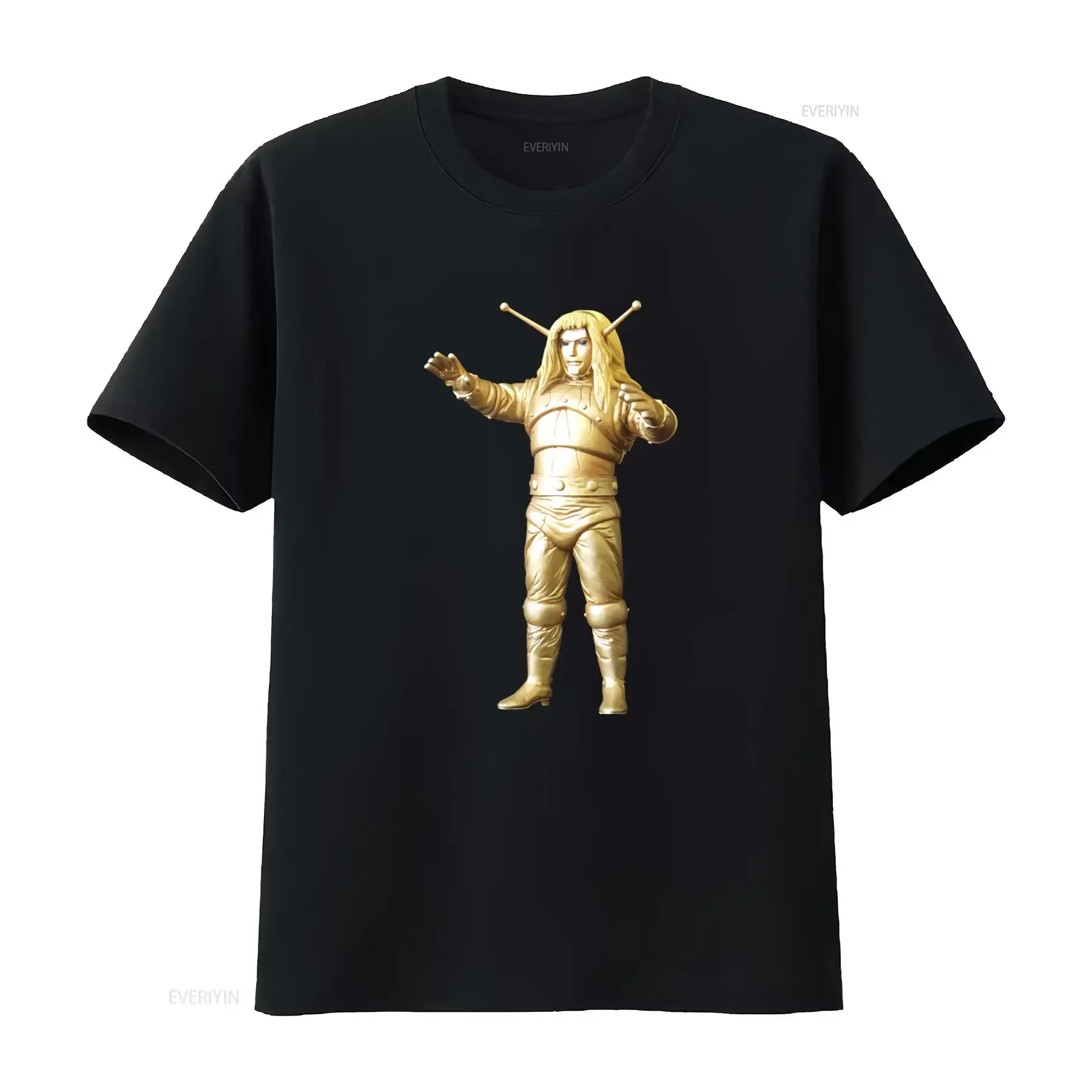 T-shirt Ambassador Magma Goldar The Space Giants 67QJ, vintage, lavé, doux, polyvalent, confortable, pour un usage quotidien