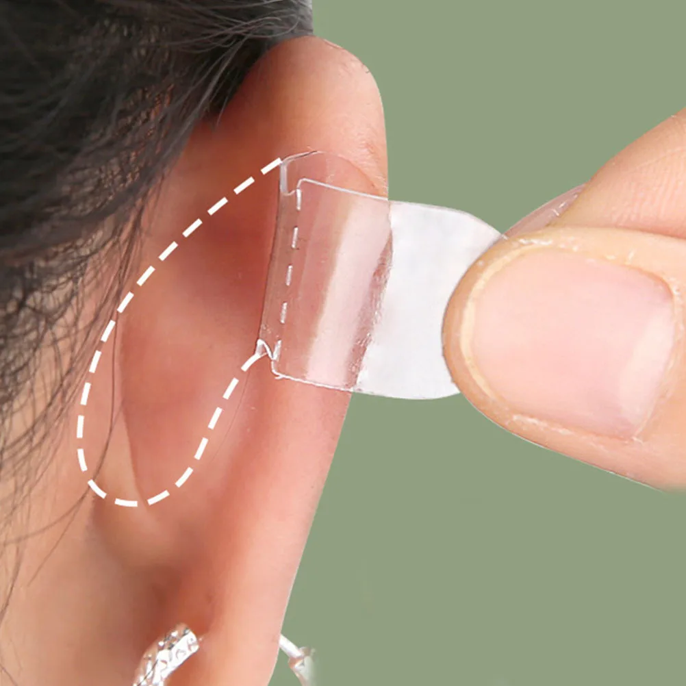 

120pcs Corrector Stickers Vertical Ear Tape For Protruding Ears Correction Makeup Ear Patch Women Support