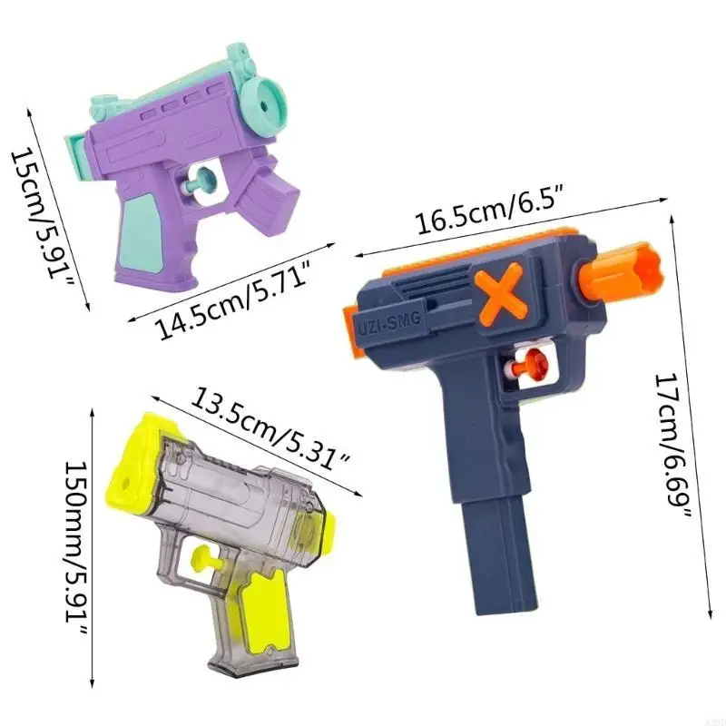 J2HD Súng phun nước đầy màu sắc Súng phun nước nhựa cho trẻ Tiệc sinh nhật ủng hộ