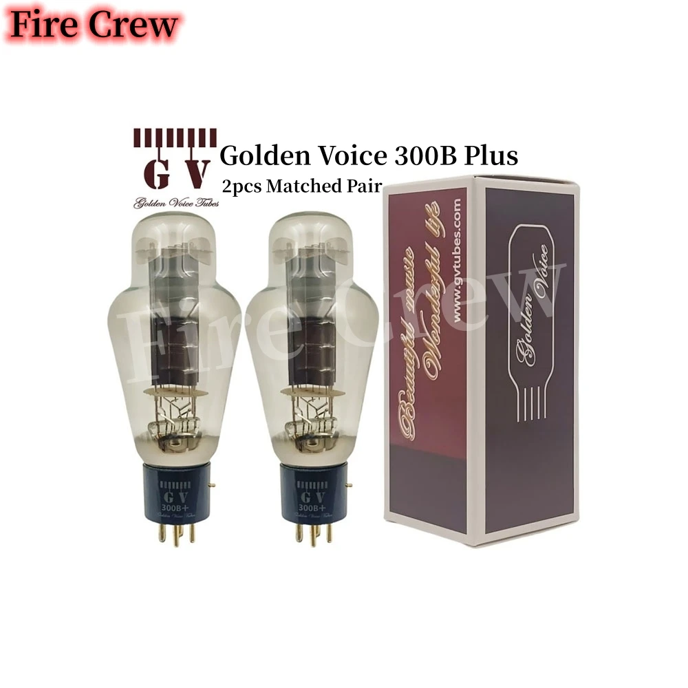 消防隊ゴールデンボイス GV 300B+300B Plus 真空管交換用 WE300B 300BN