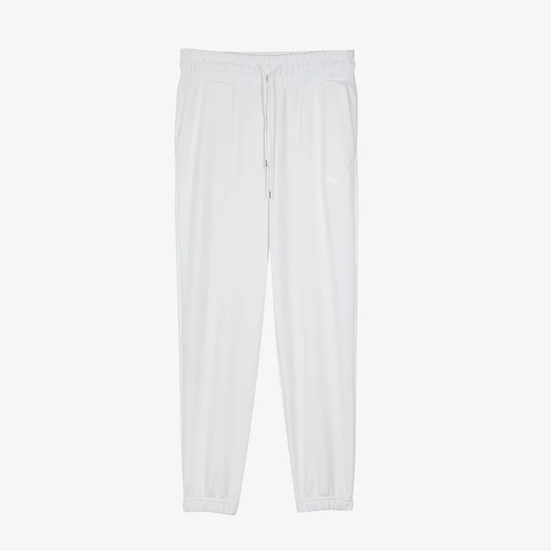 Puma genuine new men's moisture absorbing, sporty, breathable, ankle tied, knitted pants 686059-02