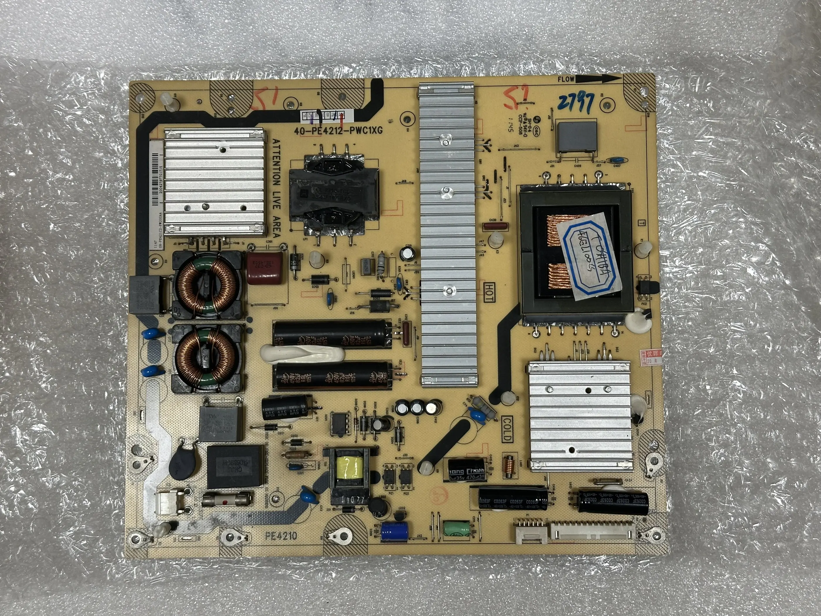 

40-PE4212-PWC1XG 08-PE421C2-PW200AA L46E5200BE оригинальная плата питания