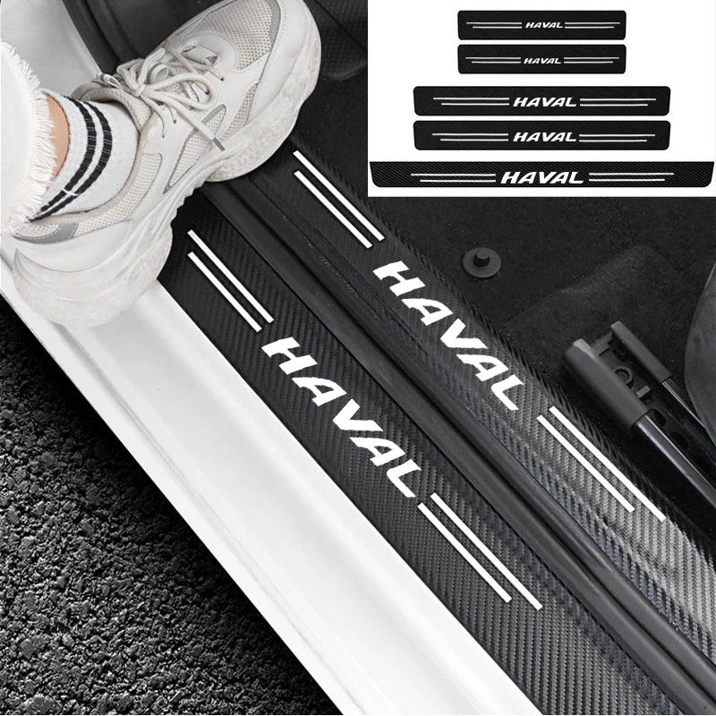 Car doorsill Protective Sticker Tape Anti Scratch Sticker Tape For Haval H1 H2 H3 H6 H7 H9 M6 F7X Jolion Great Wall Accessories