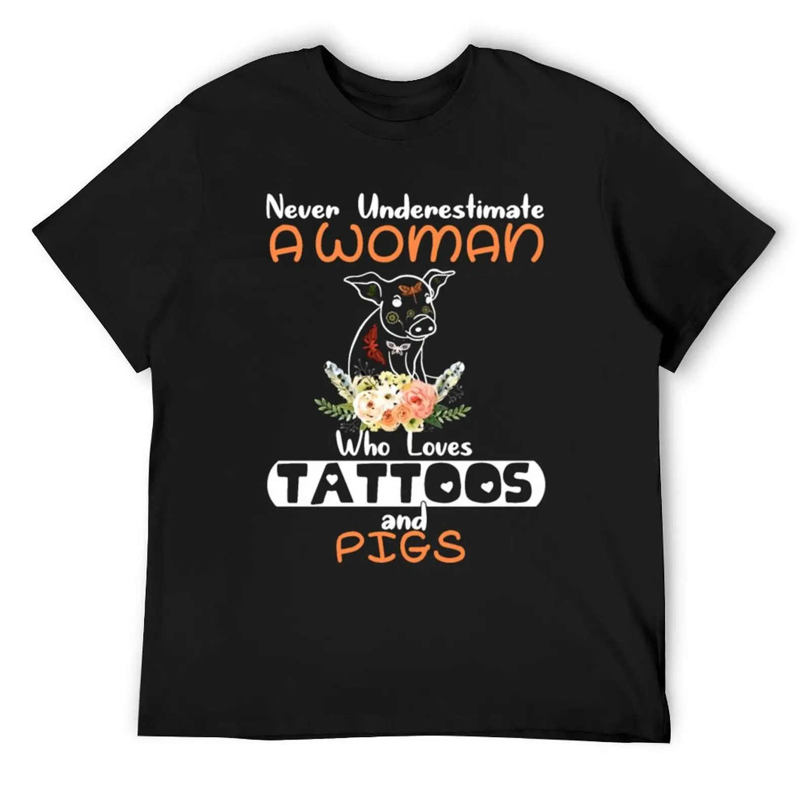 never underestimate a woman who loves tattoos and T-Shirt custom t shirt for a boy customizeds outfits for men