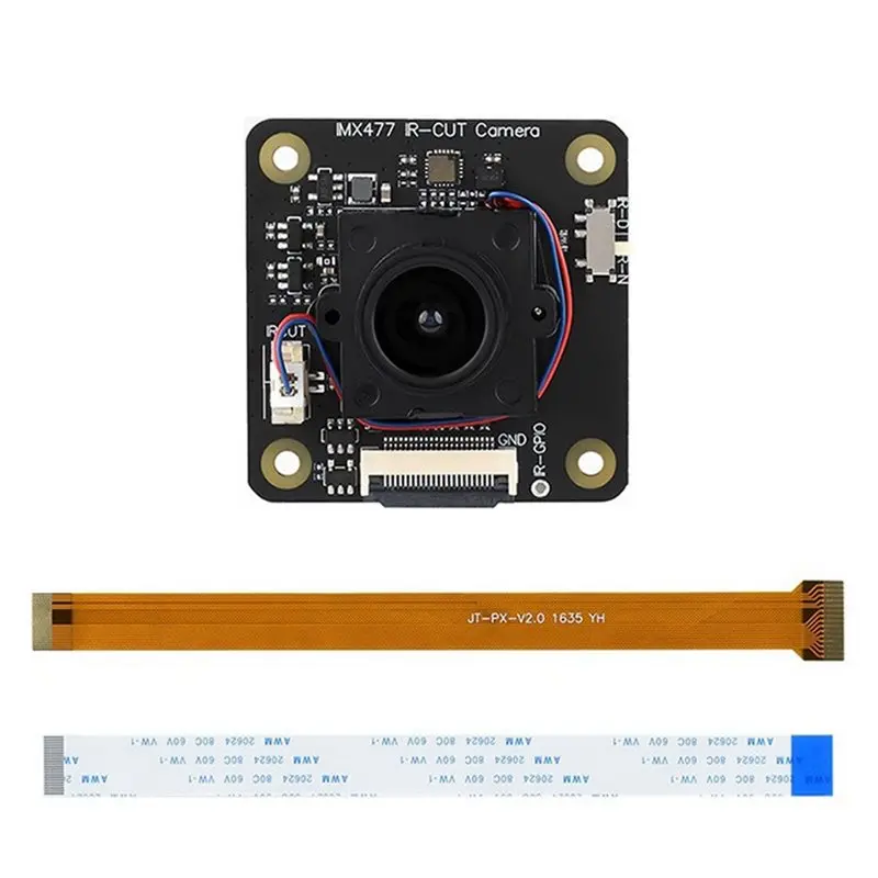 Y22A-2X IMX477 IR-CUT Camera Module 90° FOV 12.3MP Camera For Raspberry Pi 4/5/CM4/CM5/Zero 2 W For Jetson Nano/Orin