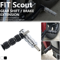 8mm Gear-Shifter Extension Shift Gear Lever Rear Brake Pin Enlarger For Indian Scout Chief Dark Horse Roadmaster Chieftain Icon