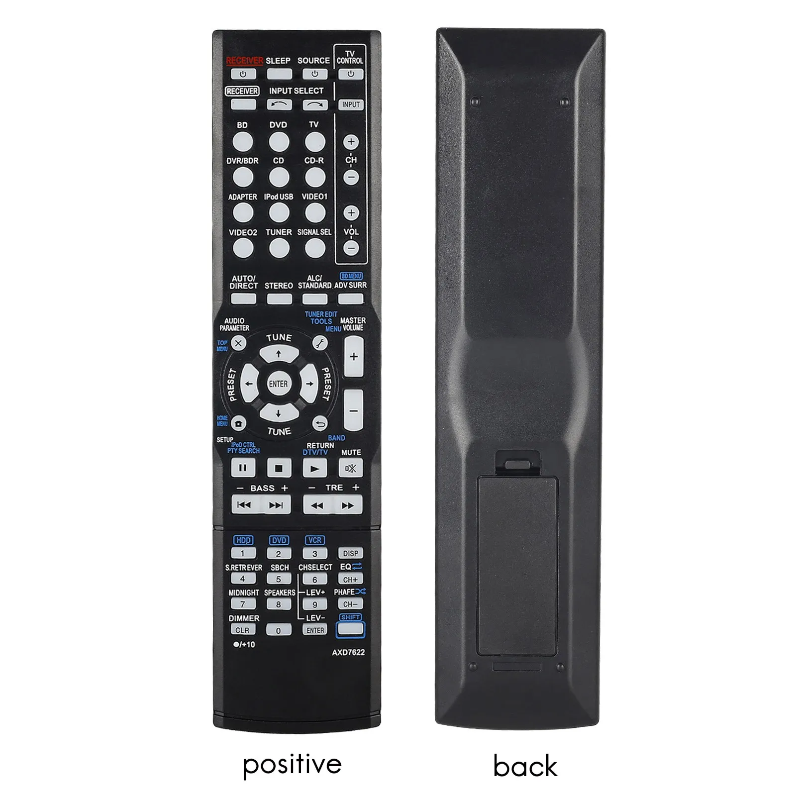 ABSQ-for Pioneer Amplifier Remote Control AXD7622 Universal VSX-521 AXD7660 VSX-422-K