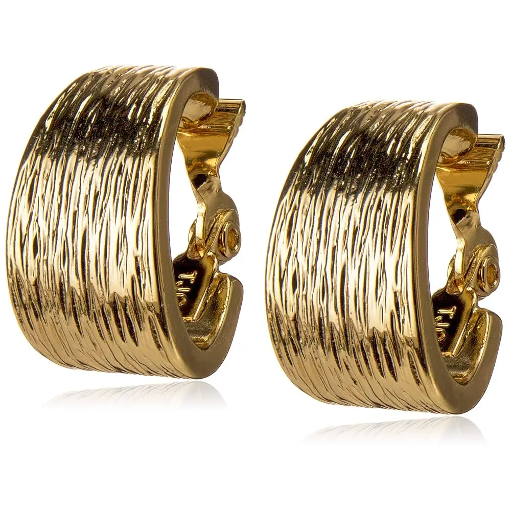 

Серьги-кольца с клипсами Anne Klein