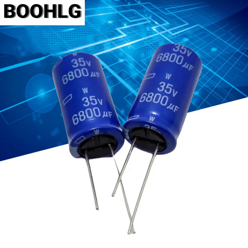 2 Buah Jubah Biru Berlian Hitam Impor Asli dengan 63V 3300Uf 35V 8100Uf 35V 6800Uf 35V 3400Uf 35V 5600Uf 35V 3300Uf Power Amplifi