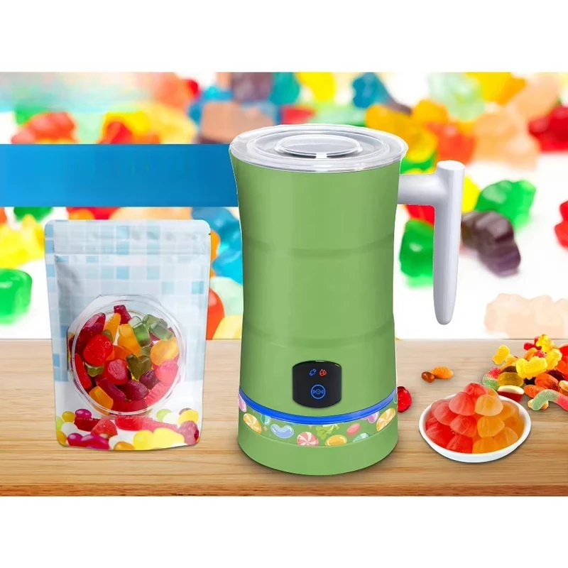 Homemade confectioner fudge blender pudding chocolate jelly double rotor easy to clean mix evenly with silicone mold recipe