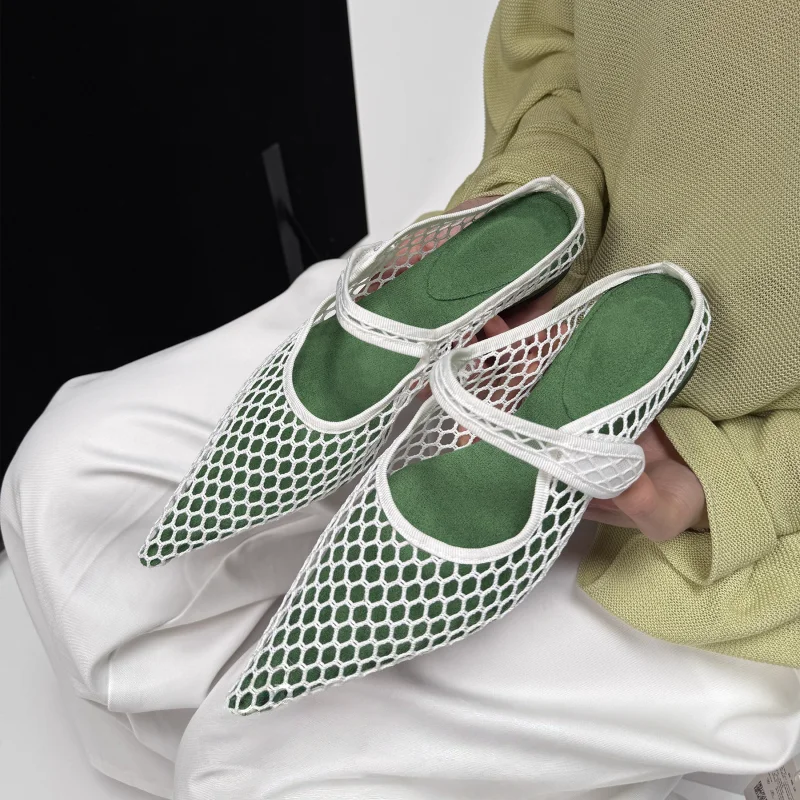 Modne, oddychające damskie kla – Mesh Strap Metal recenzja i cena