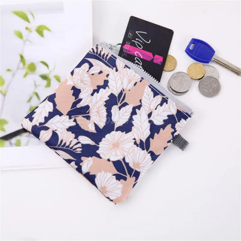 1~4PCS Cosmetic Bag Animal Polyester Napkin Pouch Household Tools Towel Pouches Sanitary Pad 13x13cm Makeup Bag Storage Tools