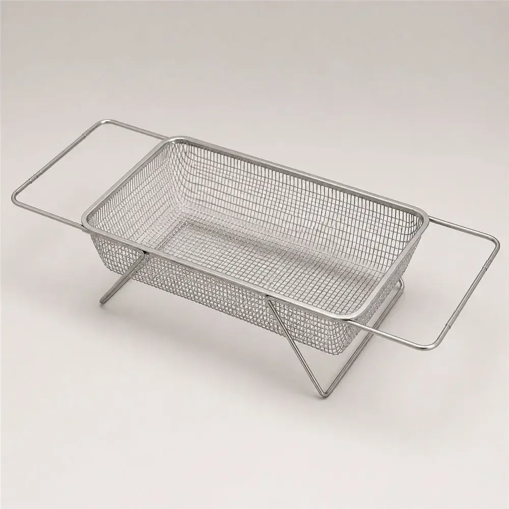 Expandable Sink Colander Basket Four Sizes Washing Draining Fruit Vegetables Pasta Kitchen Food Preparation Adjustable Strainer
