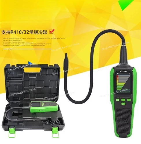 Detector de Fugas de Refrigerante ST-382P con Auto-Succión para R32 R410A R22, Probador de Gas Halógeno para Aire Acondicionado Automotriz
