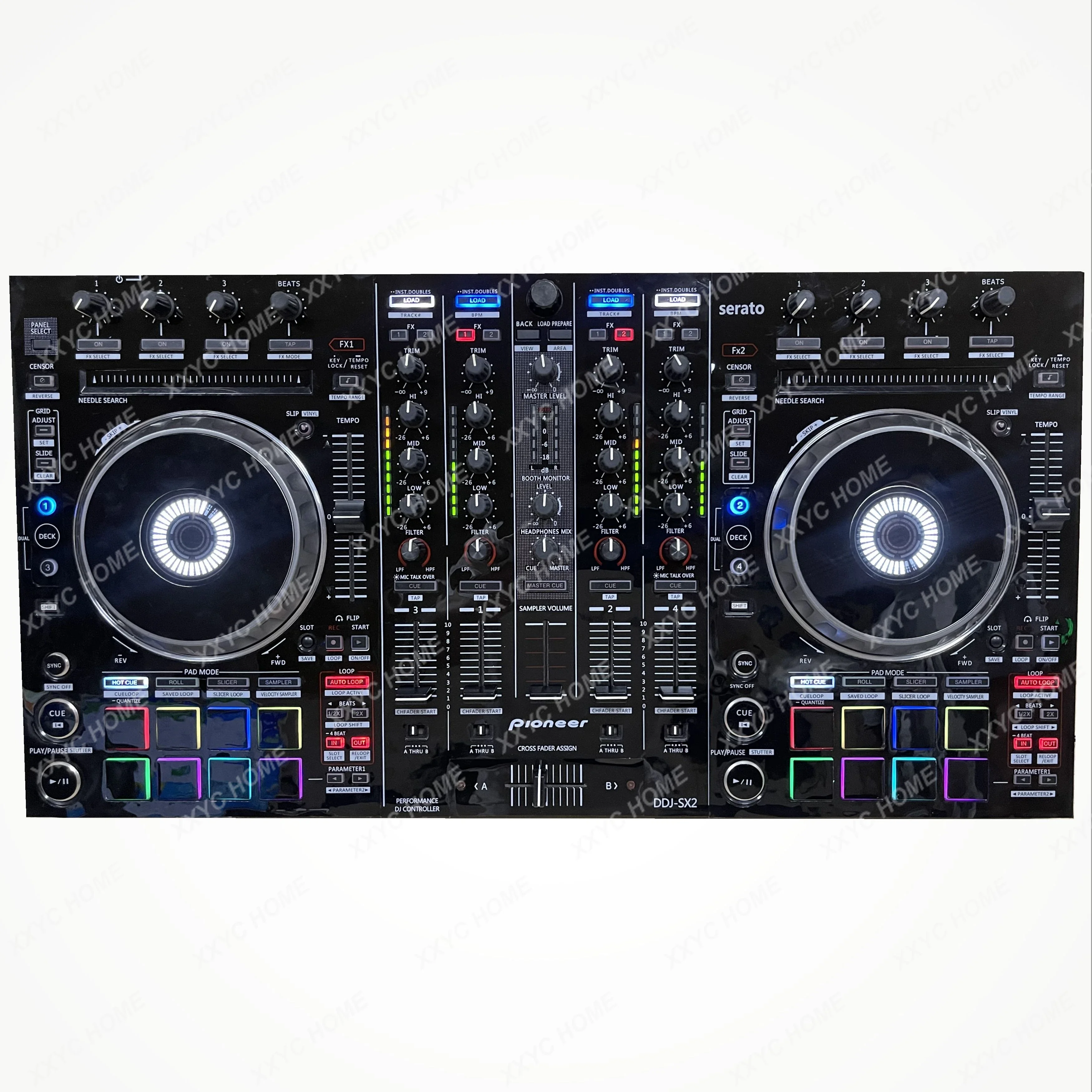 DDJ SX2 film skins Controller PC imported material protective film sticker skin black all around