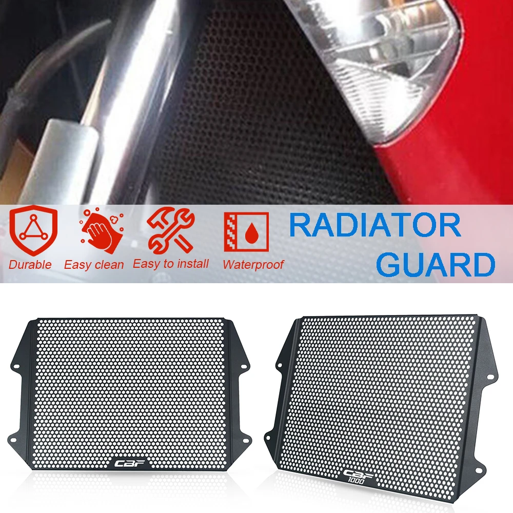 

Motorcycle Accessories Aluminum For Honda CBF1000FA CBF1000 FA CBF 1000 FA 2011 2012 2013 Radiator Guard Grille Cover Protector