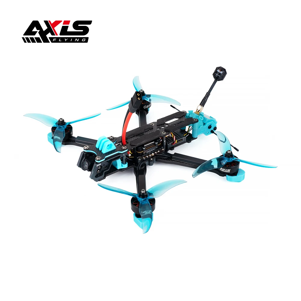 Axisflying 2025 Hot Sales Manta 5 SquareX FPV Drone DJI O4 Lite with GPS For Racing/Freestyle Drone