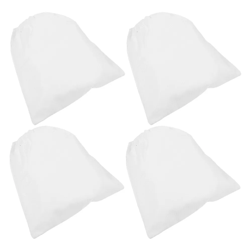 

4Pcs Nail Dust Collector Bags Reusable Washable Dust Collection Pouches Universal Nail Vacuum Cleaner Replacement Manicure