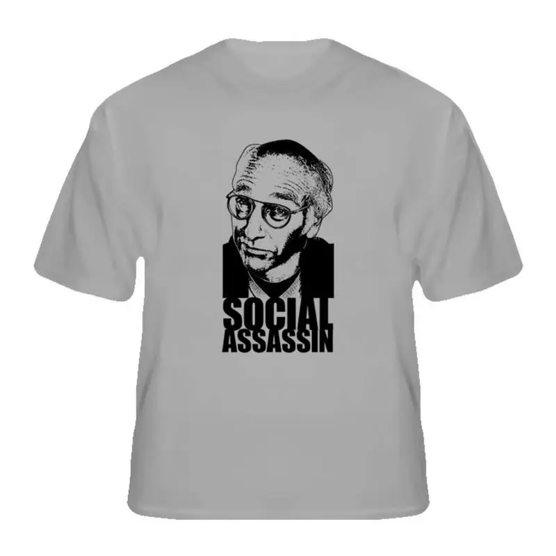 Larry David Social Assassin Curb Your Enthusiasm T Shir T shirt