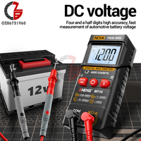 M114 M115 Automatic Multimeter Digital 4000 Counts DC/AC Voltage Meter Backlit Bright Screen NCV Resistance Data Retention Test
