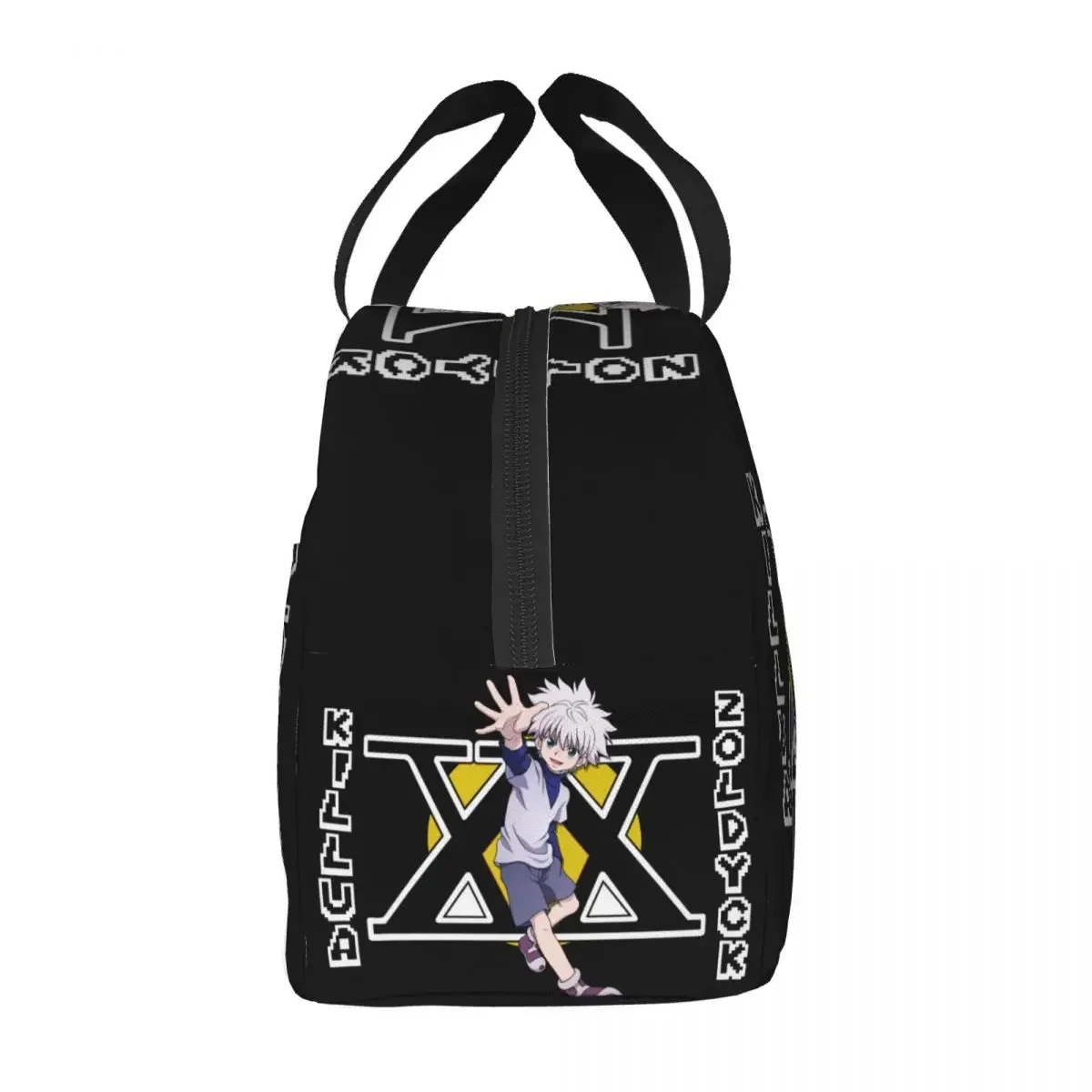 HXH Killua Zoldyck borsa da pranzo isolata per le donne a tenuta stagna Anime Hunter X Hunter Thermal Cooler Lunch Tote Office Picnic Travel