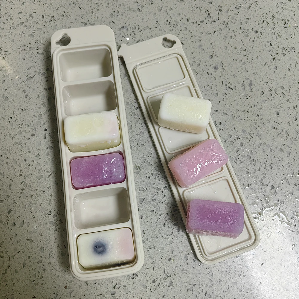 새로운 아기용 얼음 트레이 실리콘 뚜껑 포함 물샘 방지 - Baby Food Tray 리뷰 및 가격