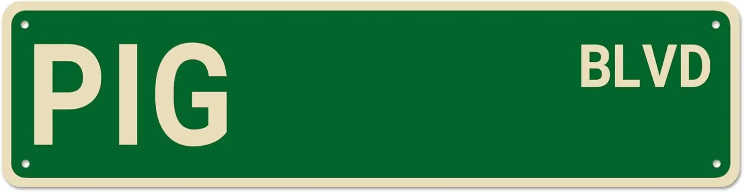 

Уличный знак, свинья, свинья, декор свиньи, подарок для влюбленных, забавный настенный Декор для дома/фермы/мужской пещеры, качественные металлические знаки 16x4