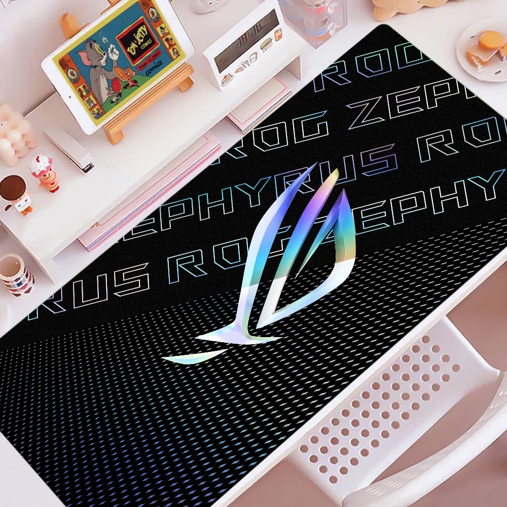ASUS ROG Republic Of Gamers Logo 80x30cm XL Lockedge Thickened Mouse Pad Oversized Notebook Table Mat For PC Computer Table
