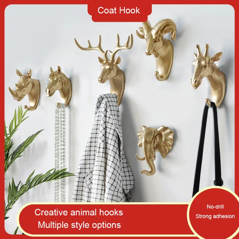 1pc-resina-bonito-animais-gancho-de-parede-para-chave-novo-vintage-resina-parede-casaco-rack-gancho-casa-decoracao-estereo-animal-rack