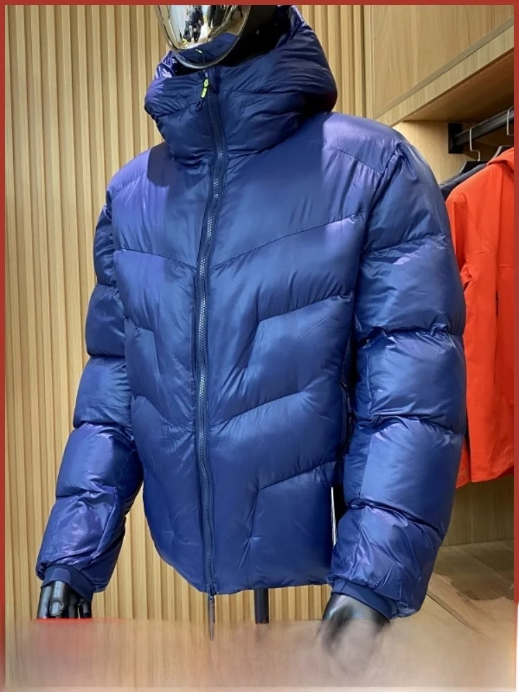 

Thiened Hooded Bread Jaet Cotton Coat Men's Women's Outdoor Winter Windproof Waterproof Faionable Casual Long Sve