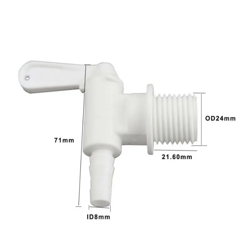 Fermenter Bucket Plastic Spigot Faucet Leak Proof Homebrew Tap Replacement for DIY Brewing and Beverage Dispensing