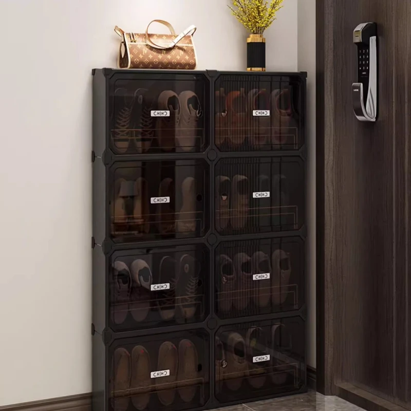 

Comfortable Promotion Shoe Cabinet Corner Indoor Exterior Wardrobe Shoe Cabinet Mobile Scarpiera Mobile Cabinet Furniture