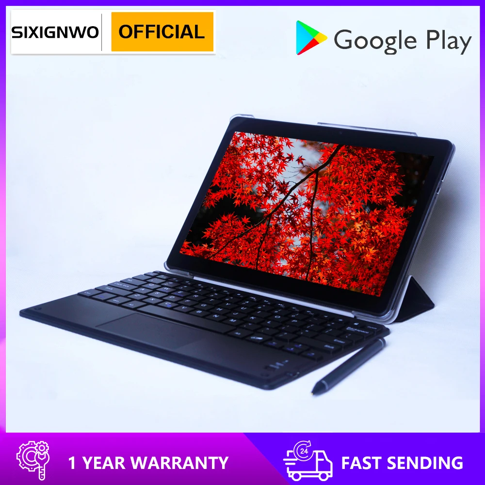 

SIXIGNWO Helio X30 Deca Core MTK 6799 Android 8.0 Tablet PC 10" 1920x1200 HD Display 8GB RAM 256GB ROM 4G Phone Call OTG Tablets