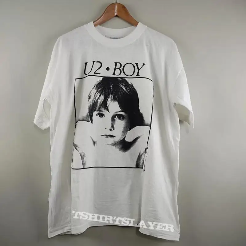 تي شيرت 80'S U2 Boy Helter Skelter للجنسين جميع المقاسات متوفرة Qt2680