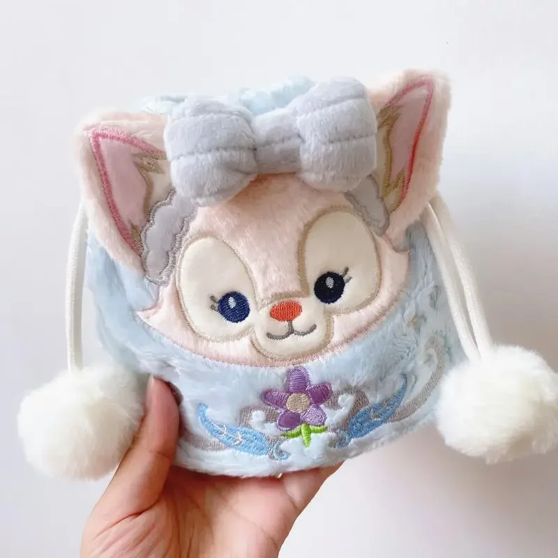 Haute qualité StellaLou LinaBell Gelatoni sac en peluche dessin animé sac à cordon porte-monnaie sac cosmétique cadeaux d'anniversaire fille