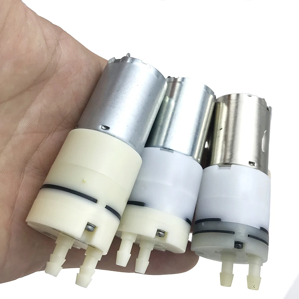 1PCS 370 Mini Water Pump DC 3.7V 6V 12V Electric Micro flower watering device small Diaphragm pump fish tank self-priming pump