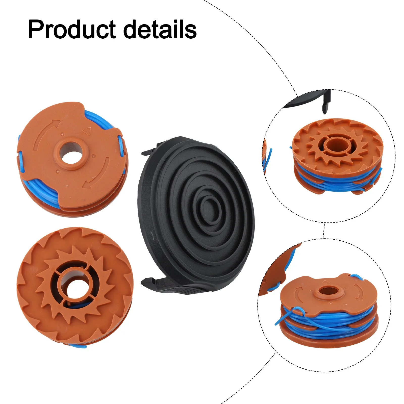 Keep Your Grass Trimmer Running Efficiently with This Cover Cap and Spool Line Replacement For GGT600A1 Keep Your