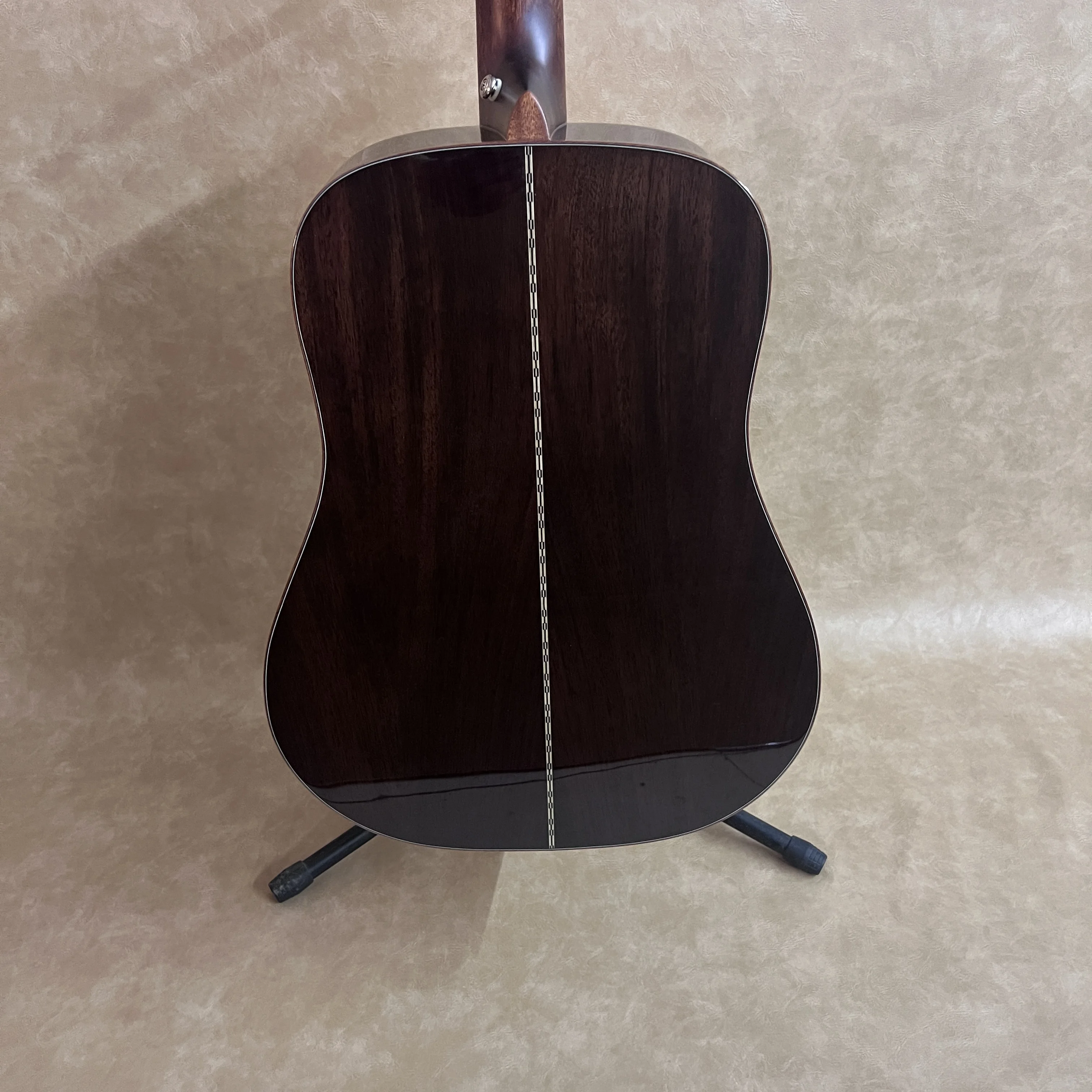 Handmade Special D-series Acoustic Guitar, Wolf Claw, Ebony Fingerboard, Spruce Top, Folk Style Suitable As A Birthday Gift view 3