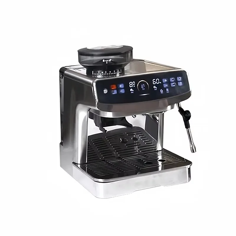 Stainless Steel Coffee Machine Set, Commercial-Grade Durability & Easy Maintenance