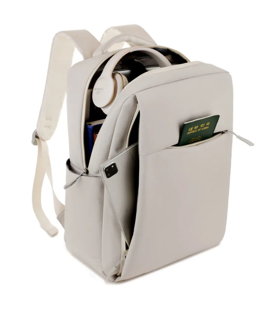 Travel Backpack Ladies Casual School Bag Large Capacity Backpack Men's Business