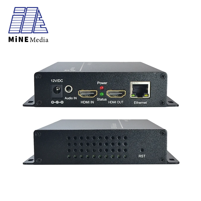 H.264 AVC/H.265 HEVC HDMI IP Live Streaming hd 1080p video encoder with loopback