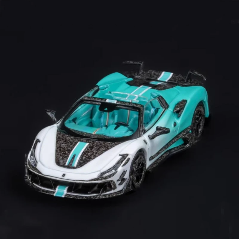 Diecast Originele Schaal 1:64 F8xx Spider Legering Model Simulatie Decoratie Hobby Souvenirs Geschenken Collectie Statische Display