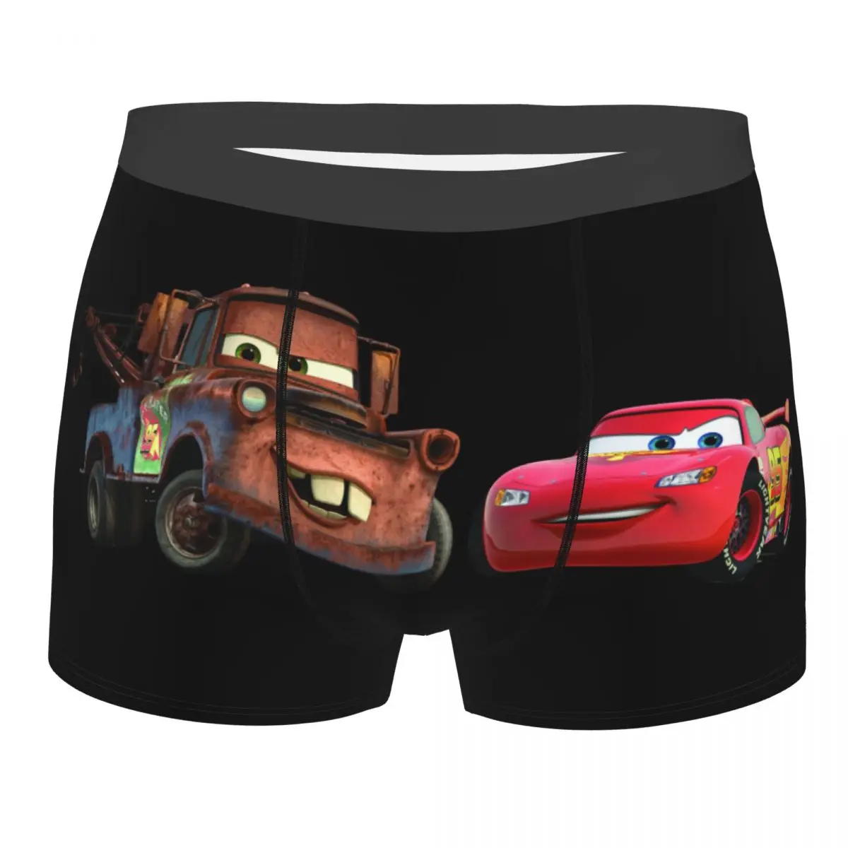 

Пользовательские крутые боксеры с рисунком молнии Маккуина, шорты, мужские удобные трусы, нижнее белье