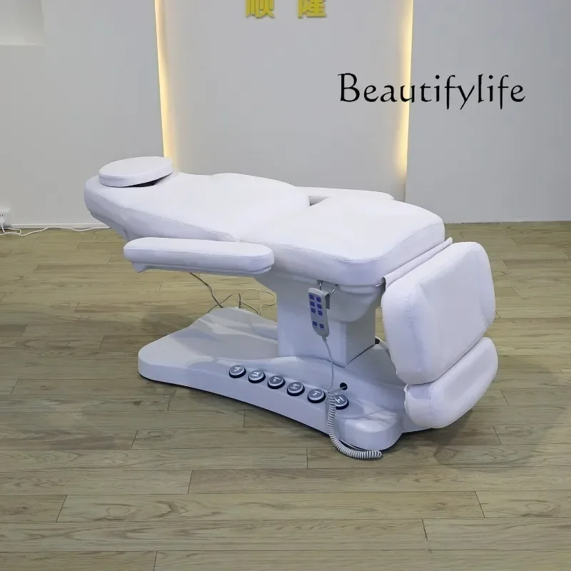 R Intelligent Beauty Bed, Special Bed For Beauty Salon, Eyelash Bed, Ear Picking, Massage Lifting, Tattoo Bed, Micro-adjustment,
