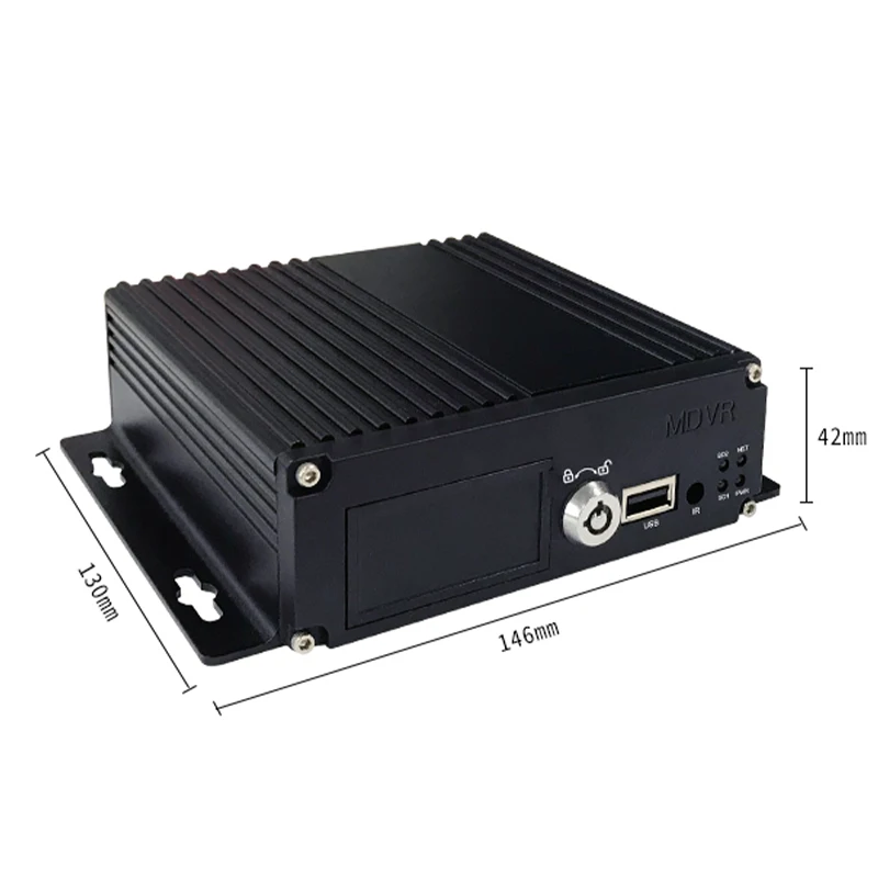 Vehicle Surveillance Remote Control BUS Truck CCTV DVR 4CH 8CH 1T 4G GPS MDVR Screen Night Vision Camera Mobile DVR System