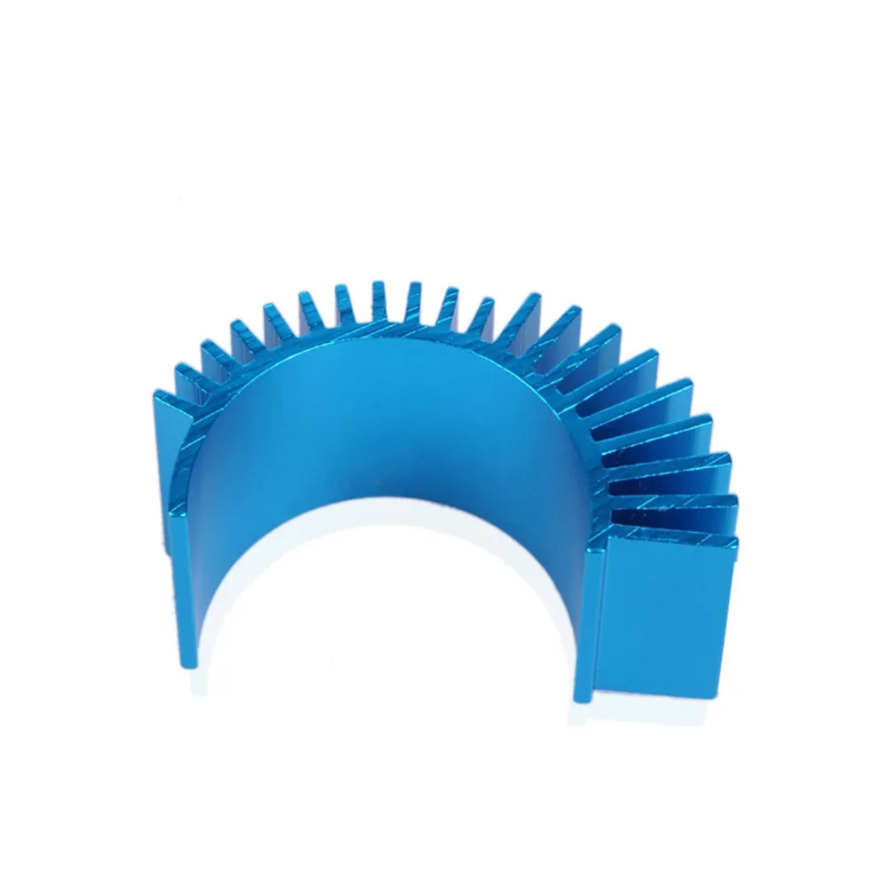 Professional Blue Aluminum Alloy Motor Heatsink for 540 550 Stock Modified Motors Electric Boats Minis Buggies