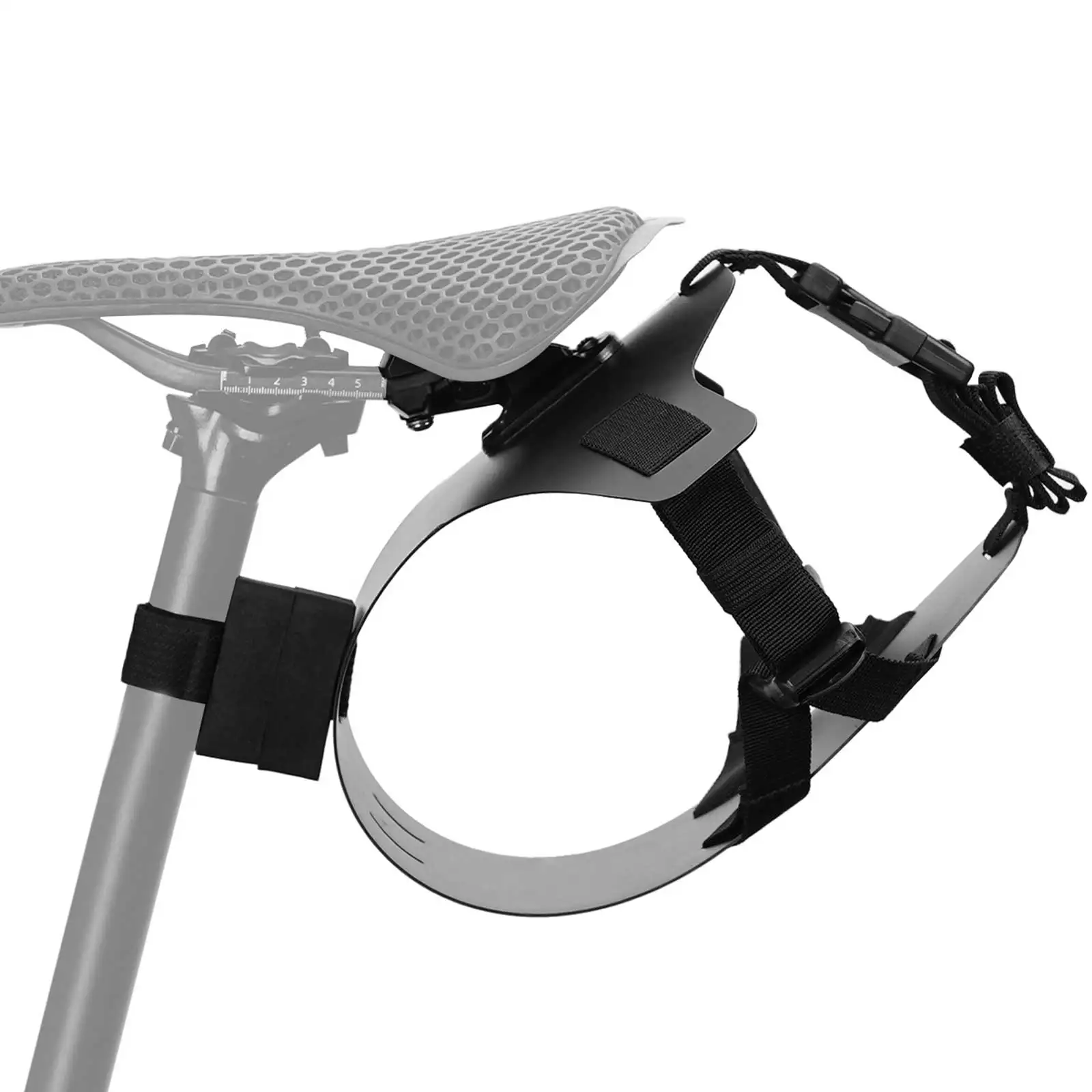 

Quick Release Bicycle Saddle Bag Holder Adjustable Bike Saddlebag Tail Bags Carrier For ENLEE Road Bikes Rear Rack Accessories